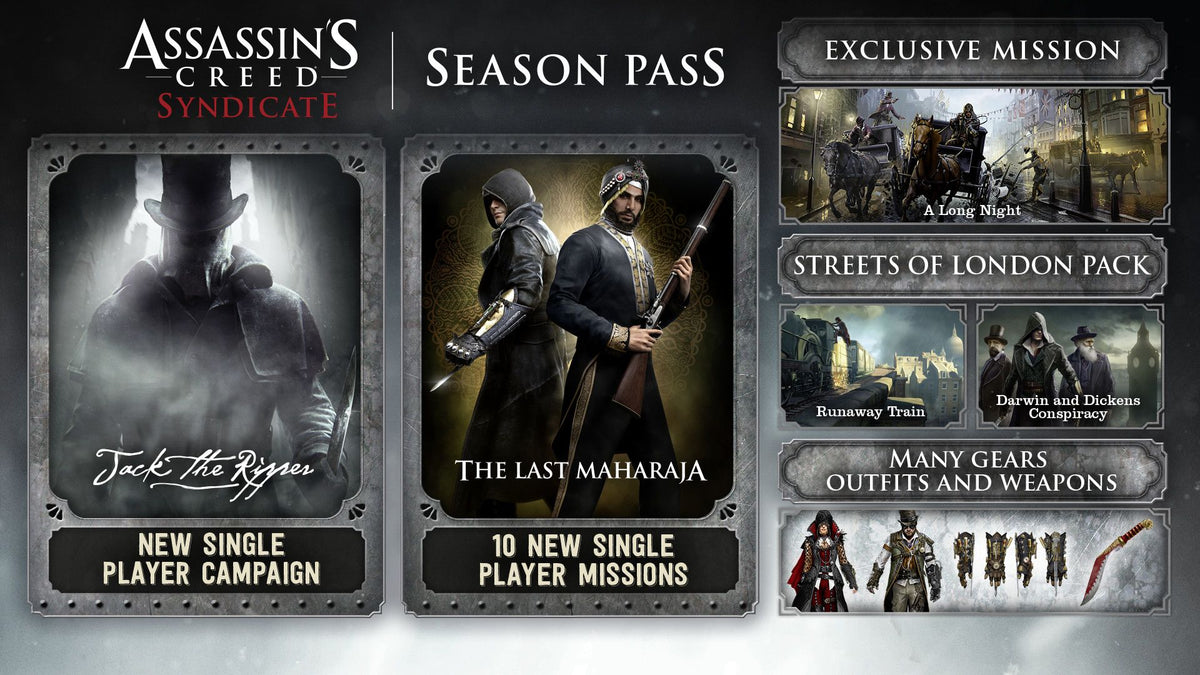 Assassin's Creed Syndicate Season Pass - Ubisoft Connect - GLOBAL